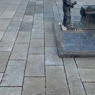 云浮仿古石铺装效果