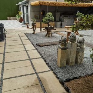 云浮仿古石铺装效果