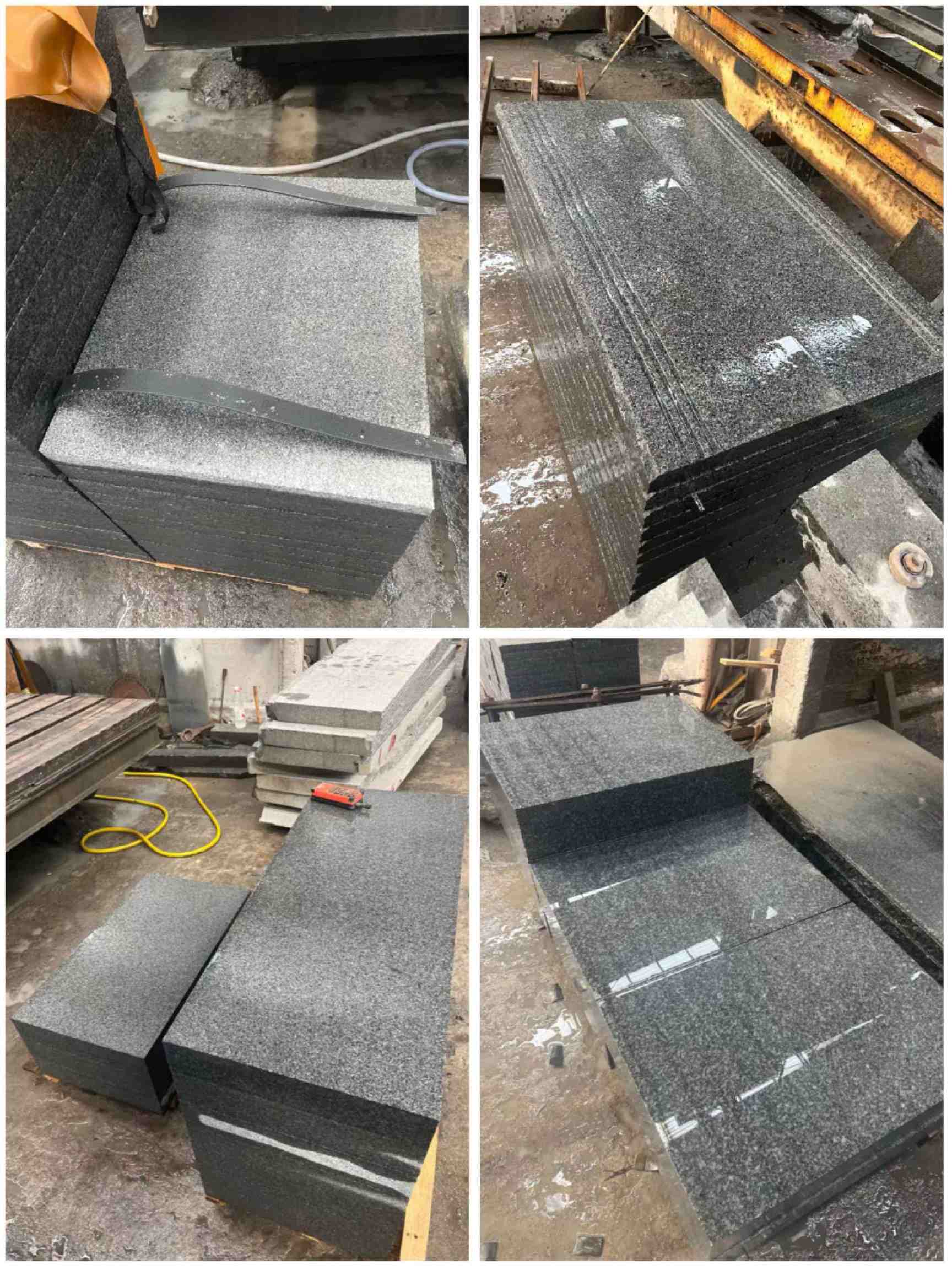 云浮 芝麻黑地铺石材