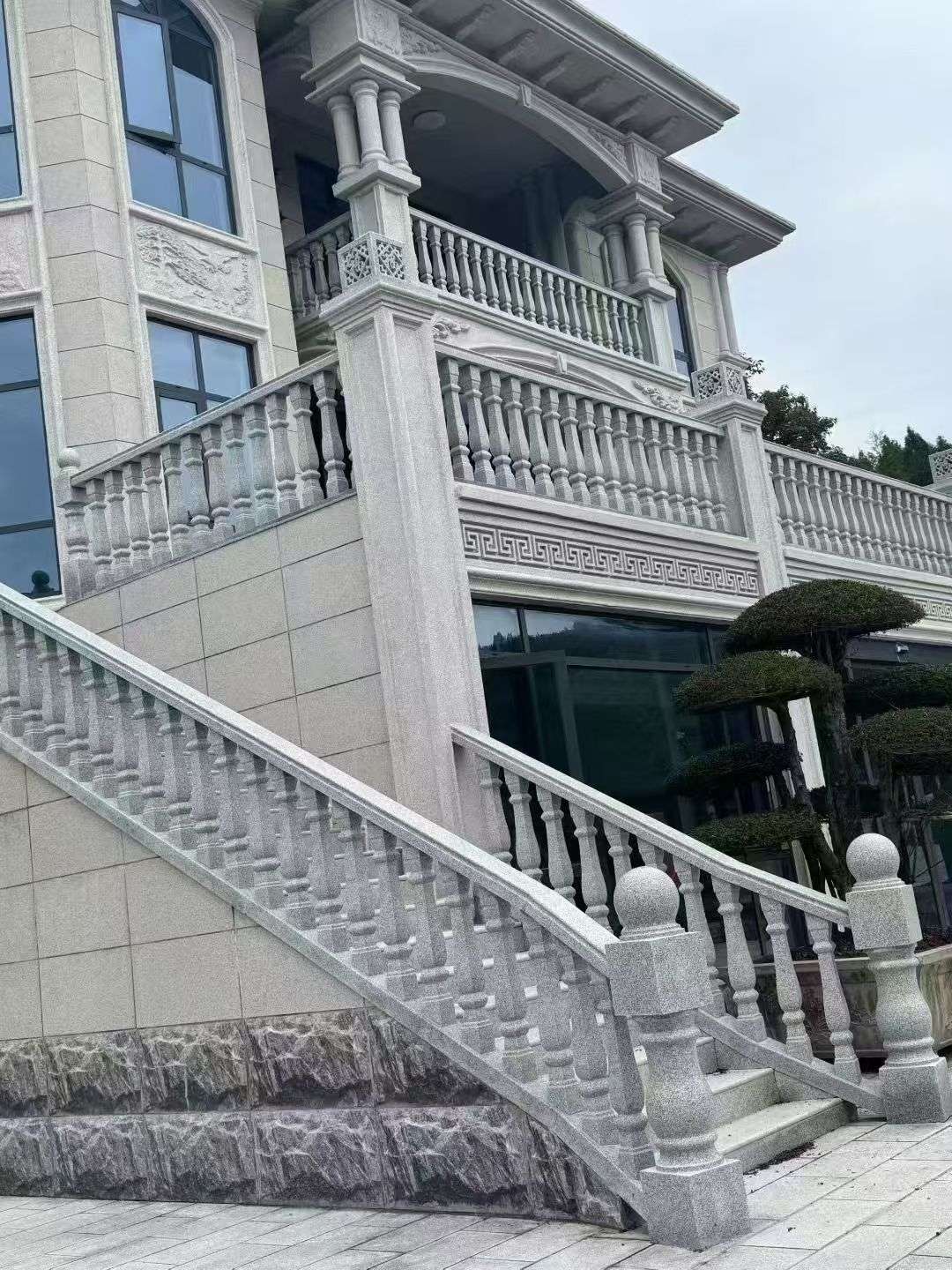 云浮 芝麻白别墅，栏杆