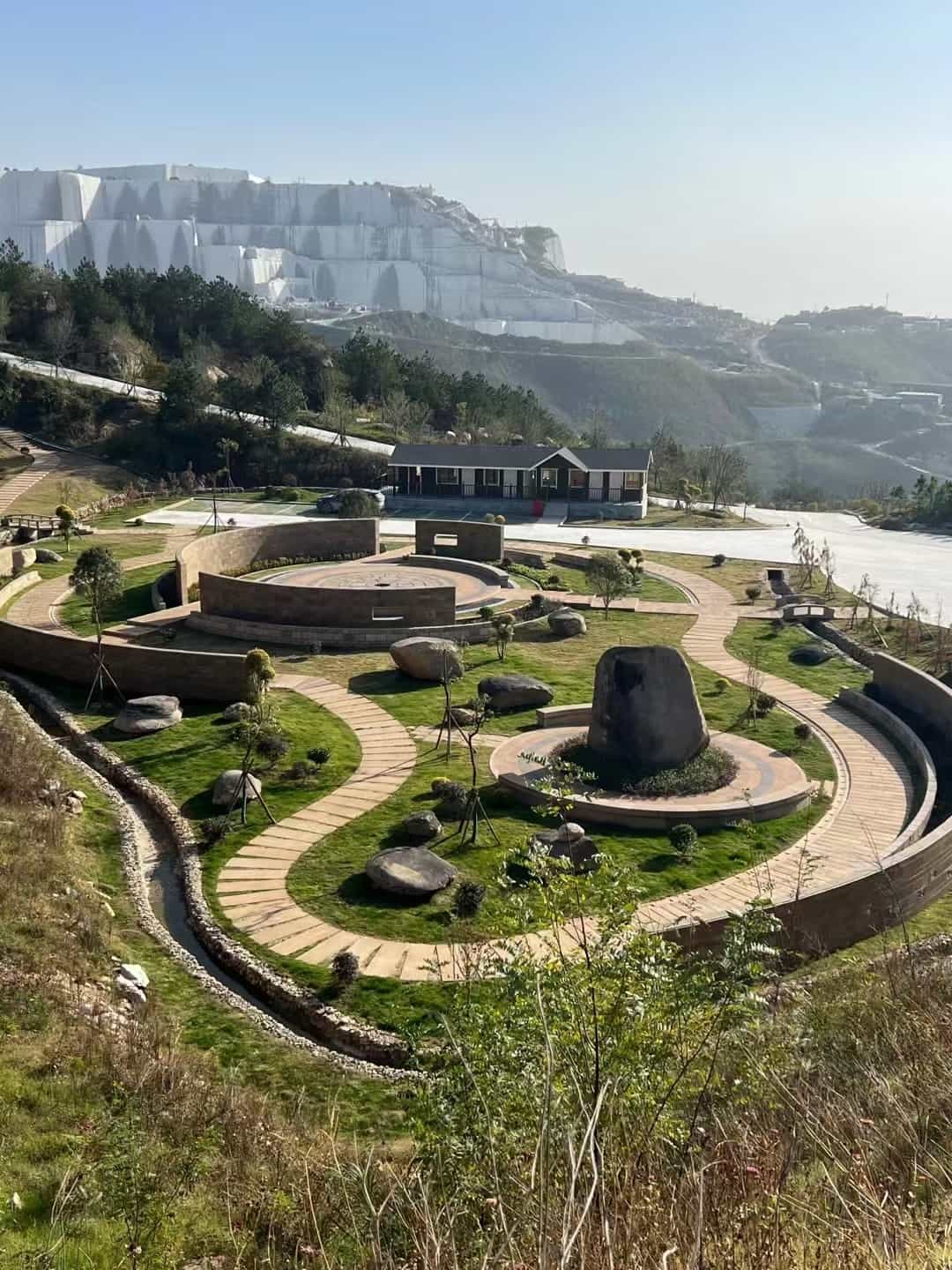 云浮仿古石铺装整体效果