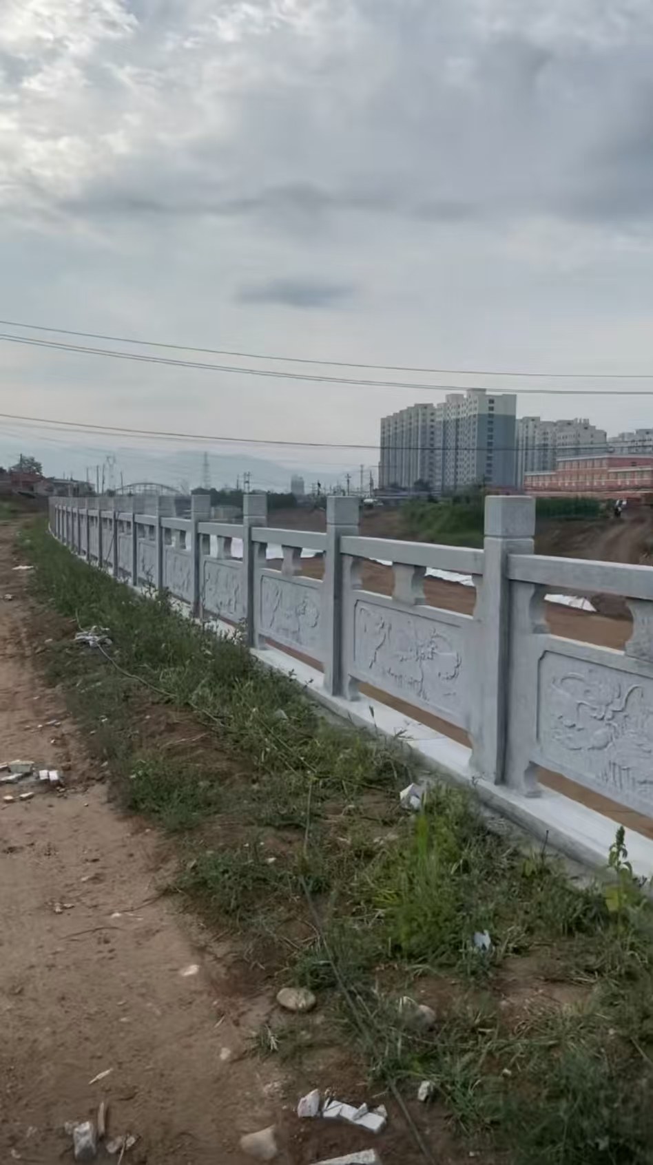 云浮 石材河道栏杆
