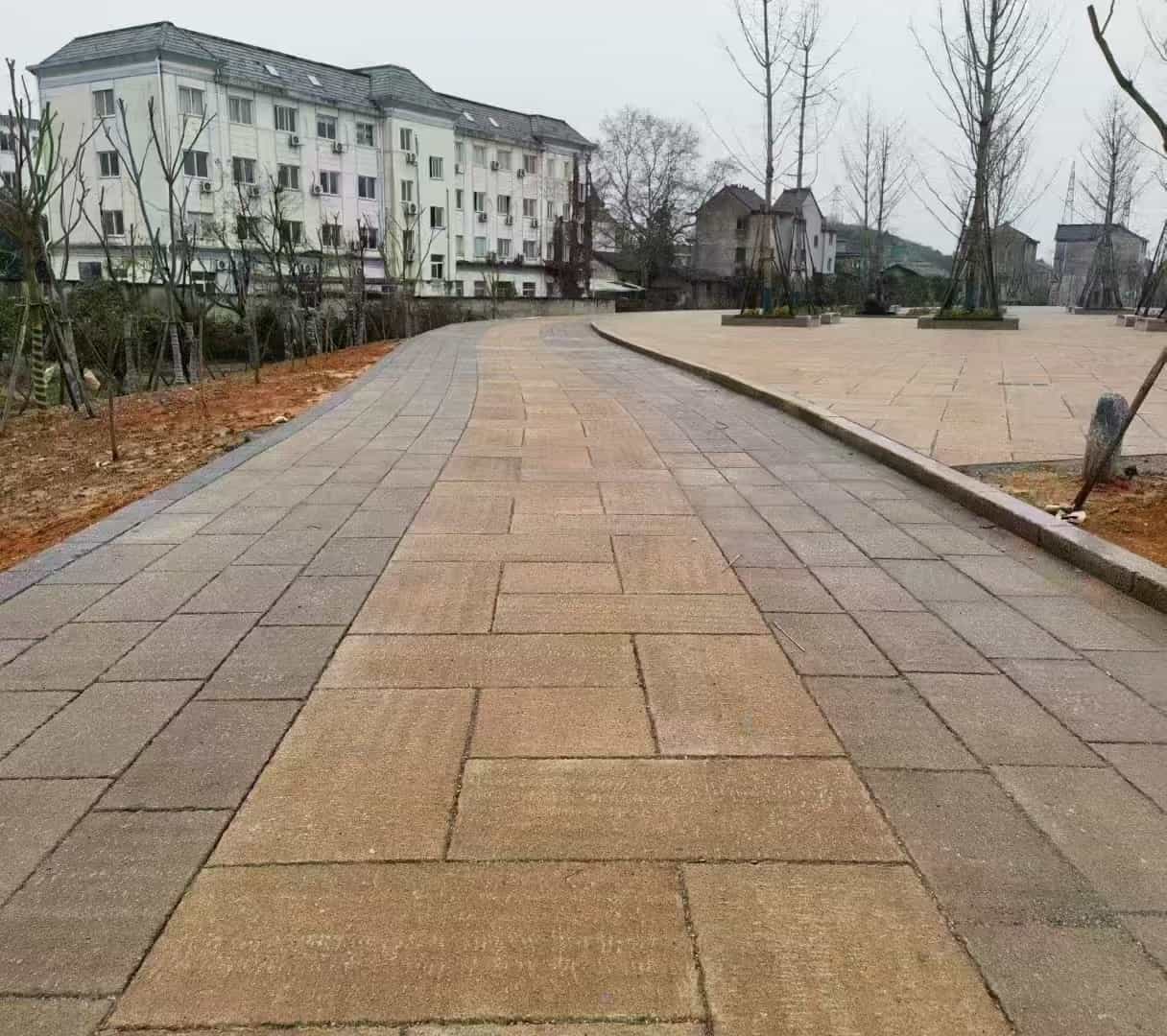云浮仿古石铺装效果