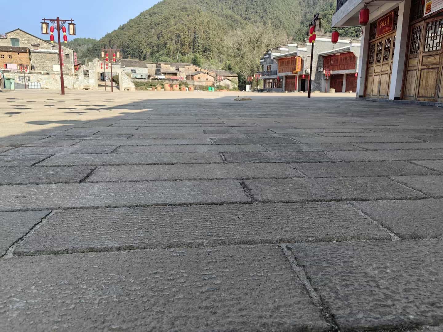 云浮仿古石铺装效果