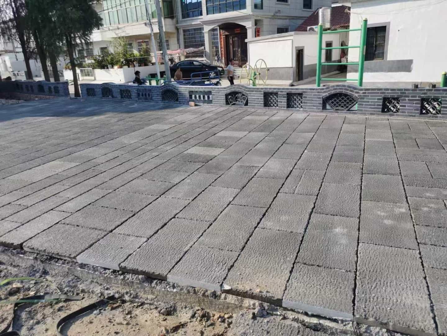 云浮仿古石铺装效果