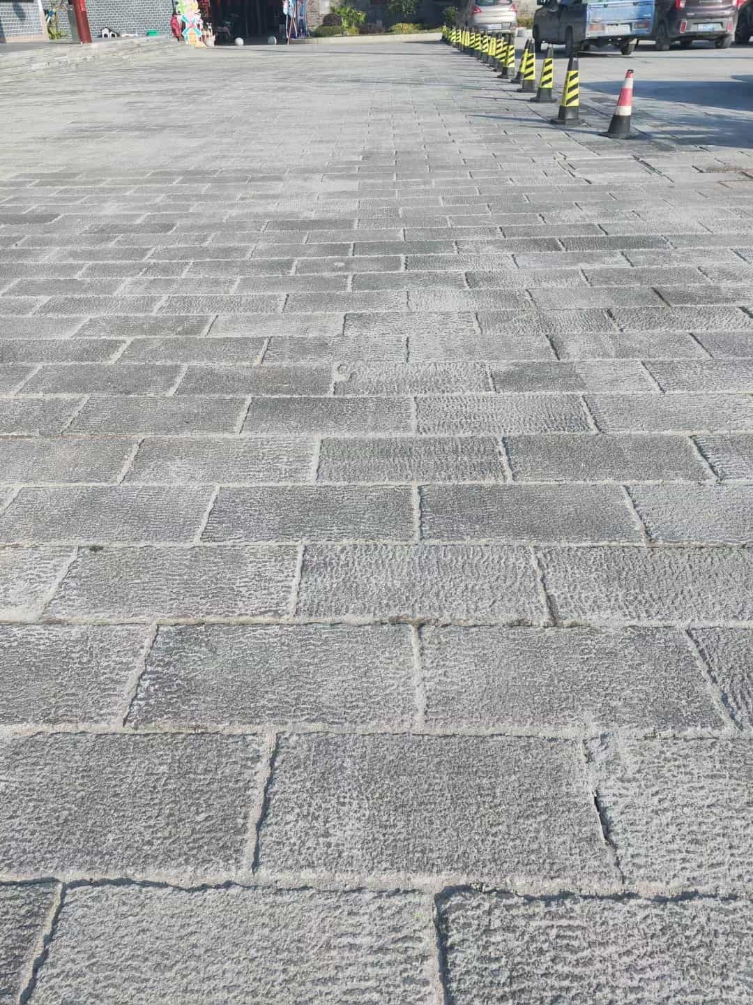 云浮仿古石铺装效果