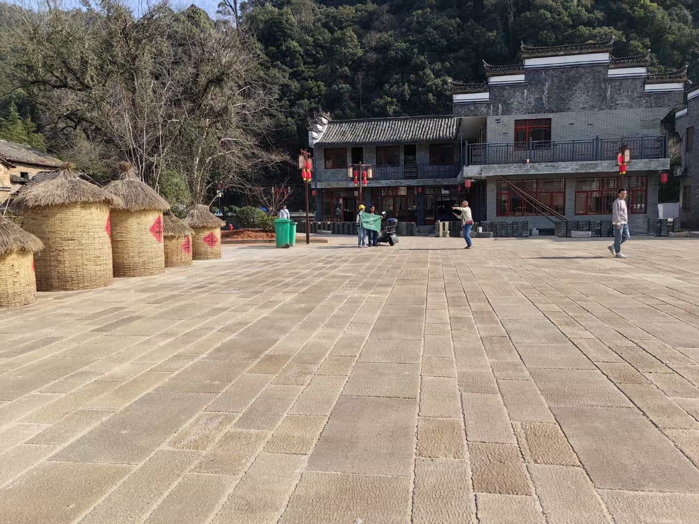 云浮仿古石铺装效果