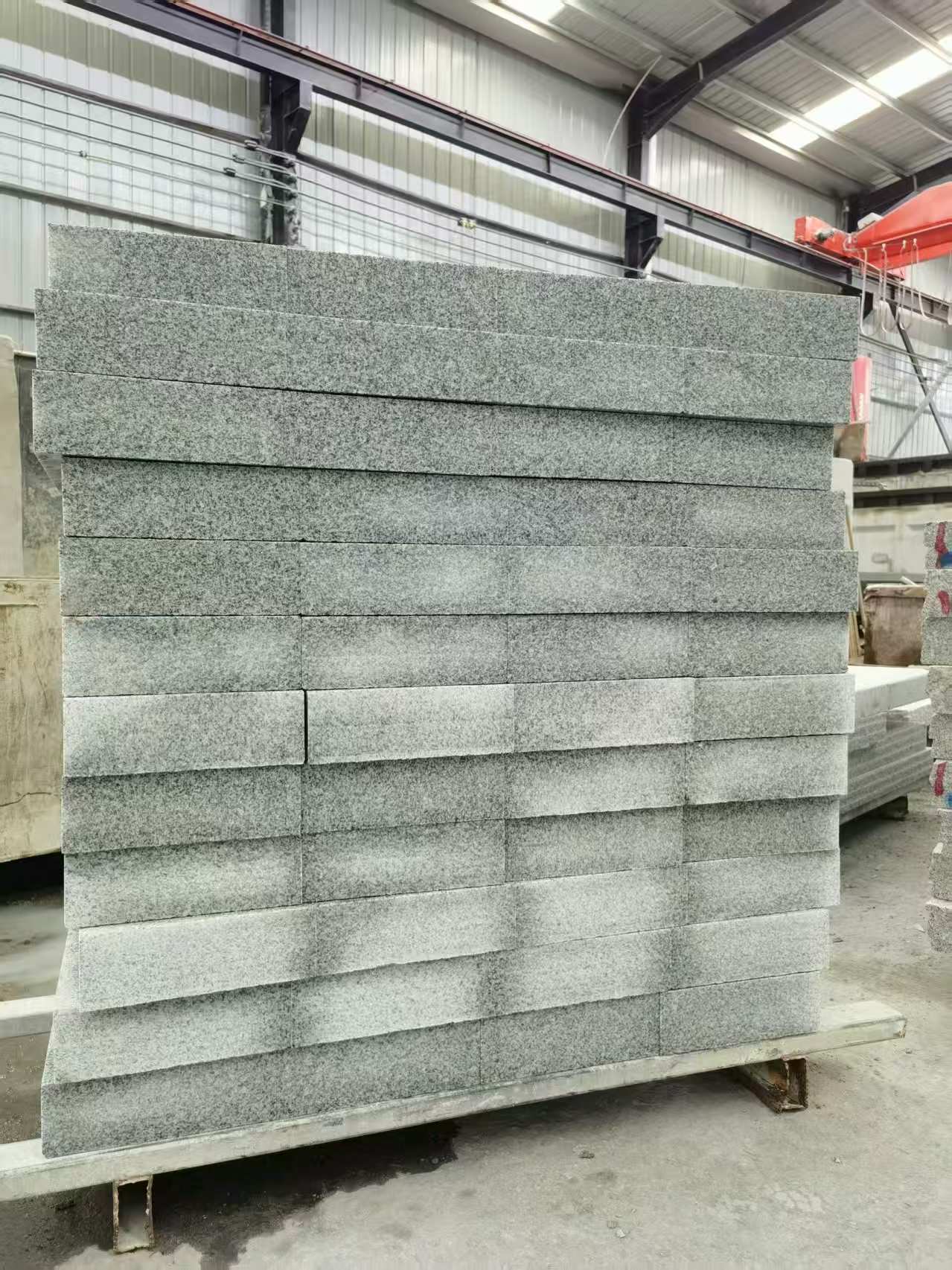 云浮 芝麻白10公分300*600广场地铺，A料定制，尺寸标准，厚薄均匀