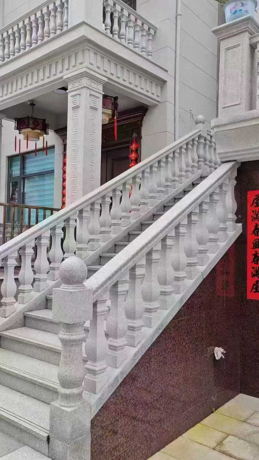 云浮 天然石材 阳台庭院护栏、栏杆