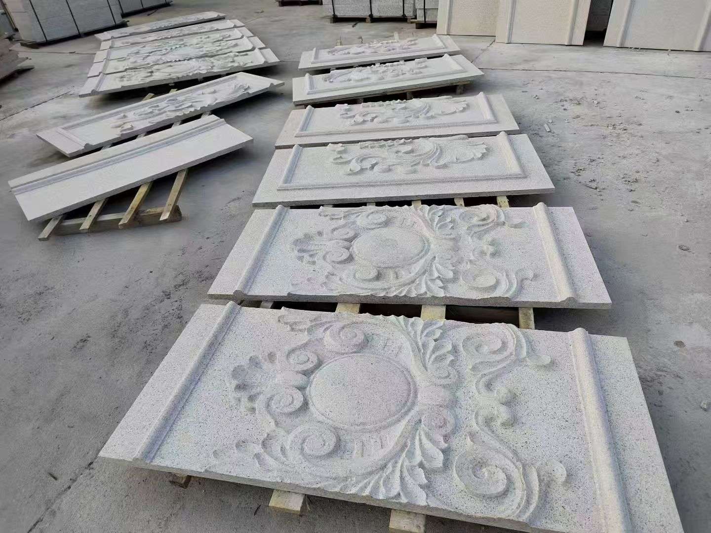 云浮 芝麻白干挂雕花板